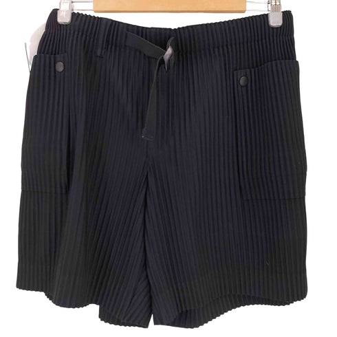 オムプリッセイッセイミヤケ HOMME PLISSE ISSEY MIYAKE プリーツ フリップパンツ ショーツ メンズ JPN:3