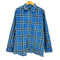 シアーズ Sears 70s チェック シングルポケット L/S レギュラーカラーシャツ メンズ import:XL