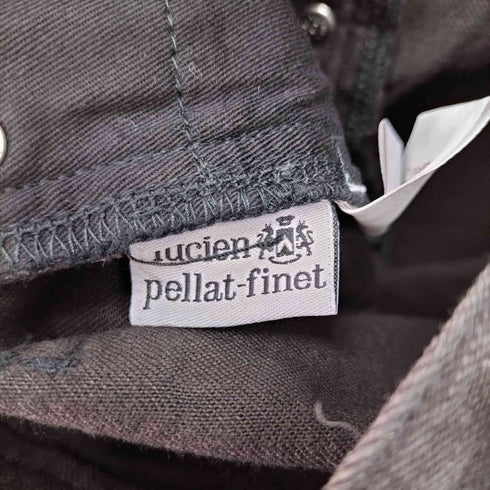 ルシアンペラフィネ Lucien Pellat-Finet PCFTパンツ ポケットドクロ刺繍スキニーデニムパンツ レディース 25