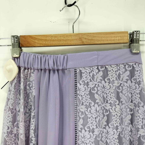 アメリ AMERI SHEER ASYMMETRY SKIRT レディース