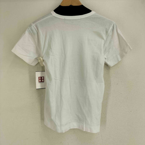 プレイコムデギャルソン PLAY COMME des GARCONS フロントプリント S/S Tシャツ レディース JPN:S