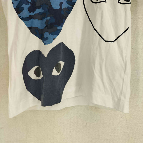 プレイコムデギャルソン PLAY COMME des GARCONS フロントプリント S/S Tシャツ レディース JPN:S