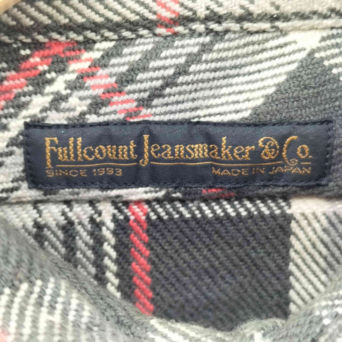 フルカウント FULLCOUNT コットンネルシャツ メンズ US:36