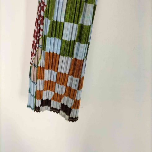 プリーツプリーズイッセイミヤケ PLEATS PLEASE ISSEY MIYAKE マルチカラー 総柄 プリーツ シャツ レディース JPN:4