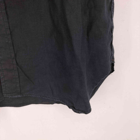 ニードルズ Needles Band Collar Work Shirt -Linen Canvas メンズ JPN:M