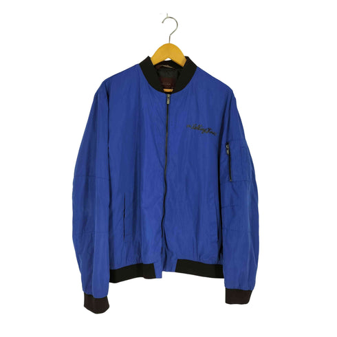 ザラマン ZARA MAN ロックバンド バックプリント ジップアップブルゾン メンズ import:XXL