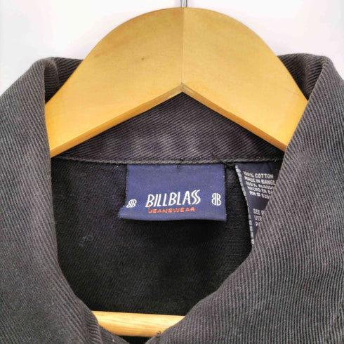 ビルブラス BILL BLASS 90s クロップド デニム トラッカージャケット メンズ import:L