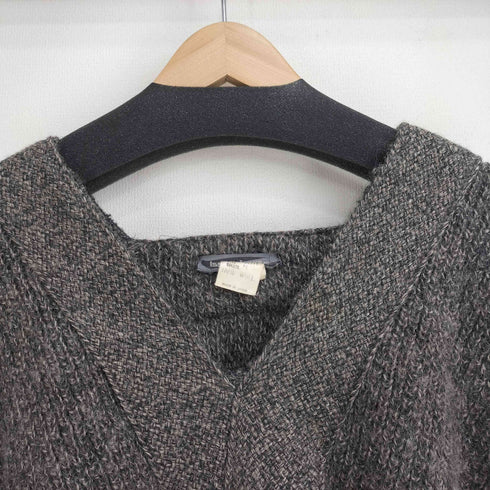 イッセイミヤケメン ISSEY MIYAKE MEN 80S 筆タグ ウール100 Vネックセーター メンズ JPN:M