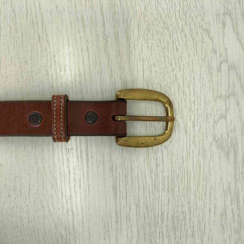 トリーレザー TORY LEATHER 2334 USA製 TORY LEATHER 1Stitched pattern Belt メンズ 32