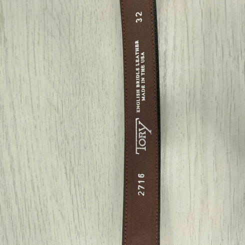 トリーレザー TORY LEATHER 2716 USA製 レザー ベルト メンズ 32