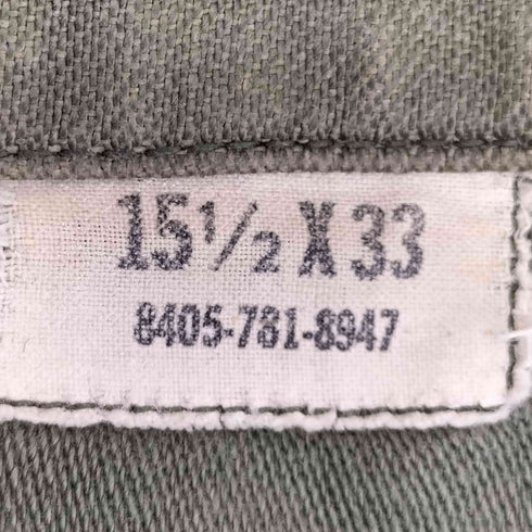 ユーエスアーミー U.S. ARMY OG-107 UTILITY SHIRT ユーティリティシャツ メンズ 151/2×33