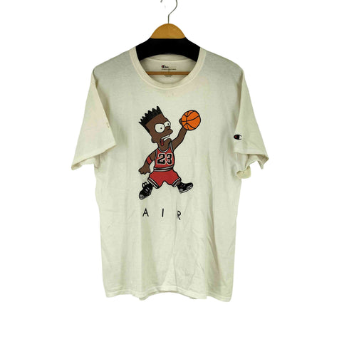チャンピオン Champion バスケデザインプリント S/S カットソー メンズ import:L