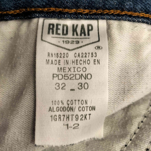 レッドキャップ RED KAP ジップフライ ストレートデニムパンツ メンズ W30 L30