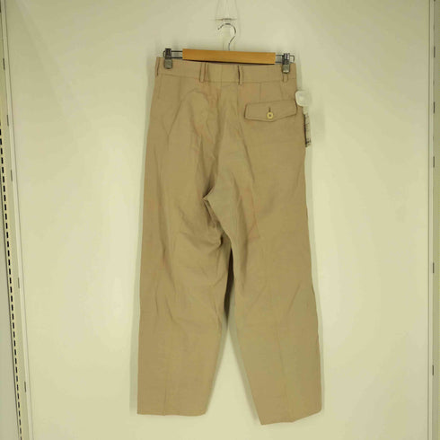 ジョルジオアルマーニ Giorgio Armani 80~90s Panta lone Uom イタリア製 リネン タックスラックスパンツ メンズ JPN:46