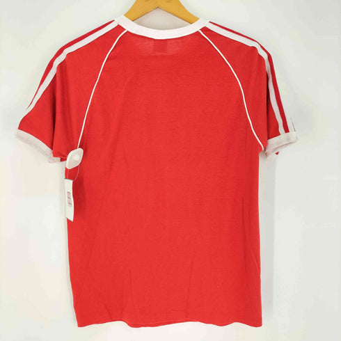 ステッドマン STEDMAN 70S USA製 ラグラン袖ライン フットボール Tシャツ メンズ import:L