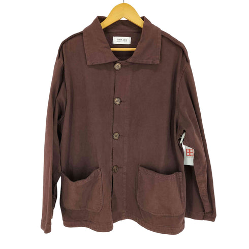 DIMA LEU イタリア製 コットンカバーオールジャケット メンズ import:M