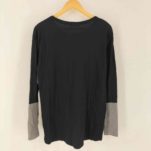 カリアング KariAng ボーダー切り替えL/S カットソー Y2K レディース FREE