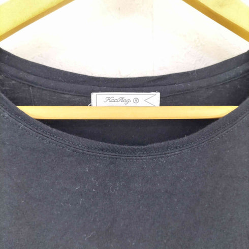 カリアング KariAng ボーダー切り替えL/S カットソー Y2K レディース FREE