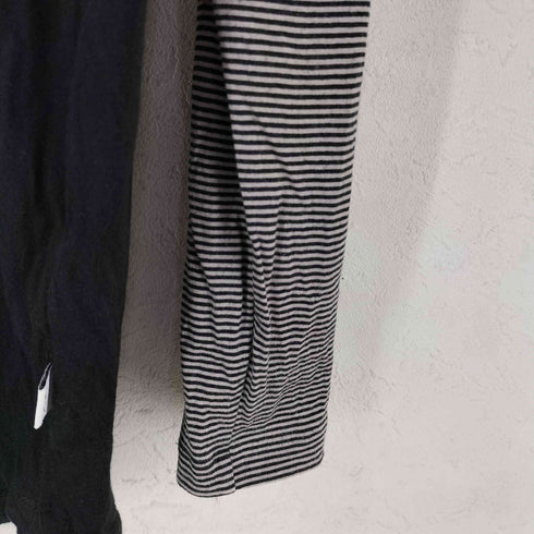 カリアング KariAng ボーダー切り替えL/S カットソー Y2K レディース FREE