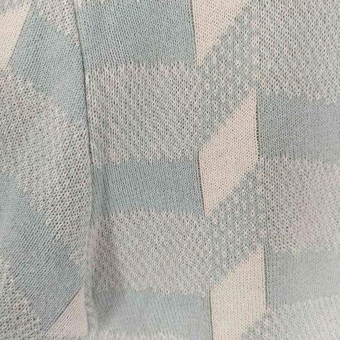 ジョルジオアルマーニ Giorgio Armani 80~90s レーヨン混 総柄 半袖 クルーネックニット メンズ JPN:50