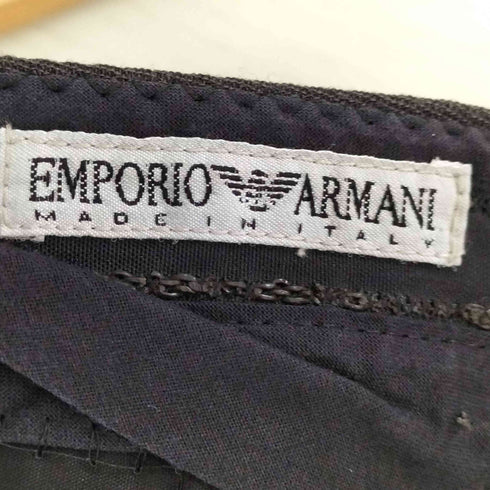 エンポリオアルマーニ EMPORIO ARMANI 80-90s イタリア製 ウール 2タック スラックスパンツ メンズ JPN:44