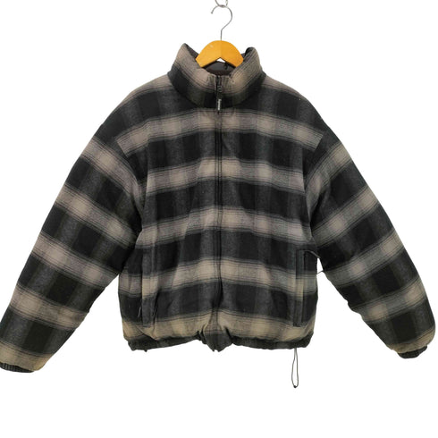 シュプリーム Supreme 22AW Frannel Reversible Puffer Jacket フランネル リバーシブル パファー ジャケット ダウン チェック メンズ import:S