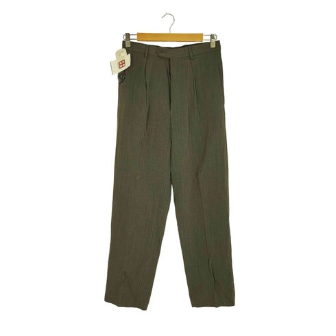 エンポリオアルマーニ EMPORIO ARMANI 80~90s イタリア製 ウール混 タック スラックス メンズ 46
