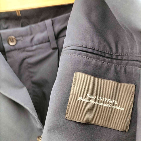 ナノユニバース NANO universe 25SS Damerino TEXBRID(R)×SPX(R) 4WAYストレッチセットアップ メンズ M