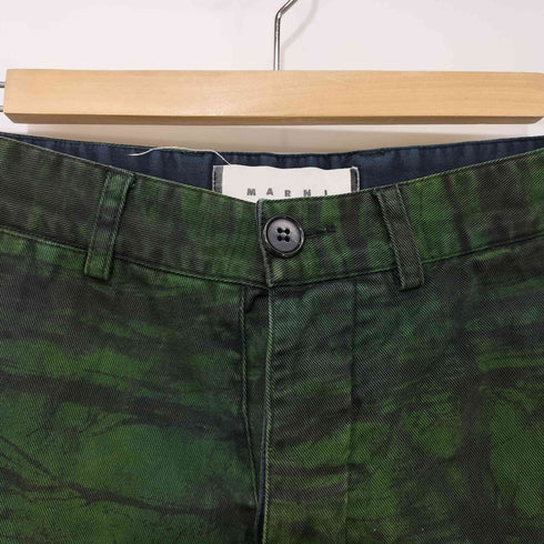 マルニ MARNI 00s OLD 総柄 クロップドパンツ レディース 46