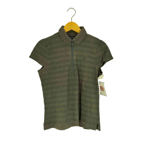 バーバリーゴルフ BURBERRY GOLF コットンポリ ボーダー ポロシャツ レディース 2