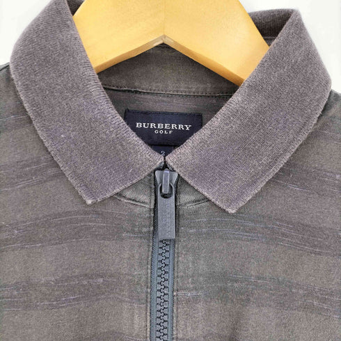 バーバリーゴルフ BURBERRY GOLF コットンポリ ボーダー ポロシャツ レディース 2
