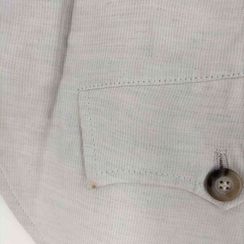 ジョルジオアルマーニ Giorgio Armani 80-90S Gilet Uomo イタリア製 異素材切替 リネンレーヨン ベスト メンズ 46