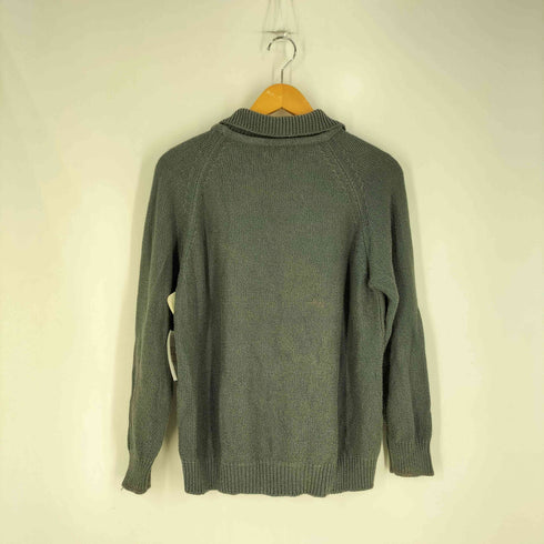 ジョルジオアルマーニ Giorgio Armani 80-90s イタリア製 レーヨン混 襟付きニット メンズ 48
