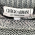 ジョルジオアルマーニ Giorgio Armani 80-90s イタリア製 レーヨン混 襟付きニット メンズ 48