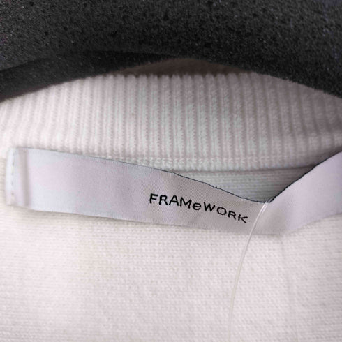 フレームワーク FRAMeWORK 24SS スムースニットプルオーバー レディース FREE