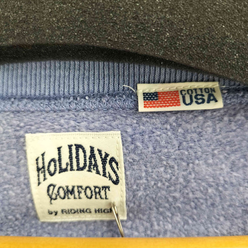 ジャーナルスタンダードレリューム JOURNAL STANDARD relume HOLIDAYS COMFORT VINTAGE 加工ロゴスウェット レディース FREE