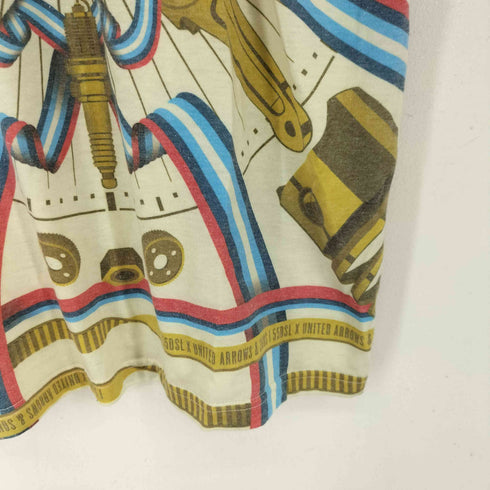フィフティーファイブディーエスエル 55DSL 総柄 グラフィックプリント Tシャツ メンズ import:S