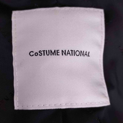 コスチュームナショナル CoSTUME NATIONAL ウールコットン 2B テーラードジャケット レディース 40