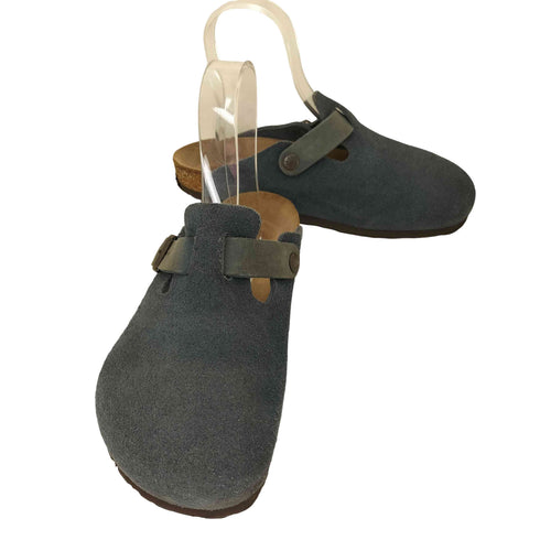 ビルケンシュトック BIRKENSTOCK BOSTON ボストン スエード クロッグ サンダル メンズ EUR:39