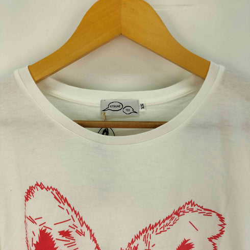 キツネティー Kitsune Tee プリントクルーネックTシャツ メンズ JPN:XS