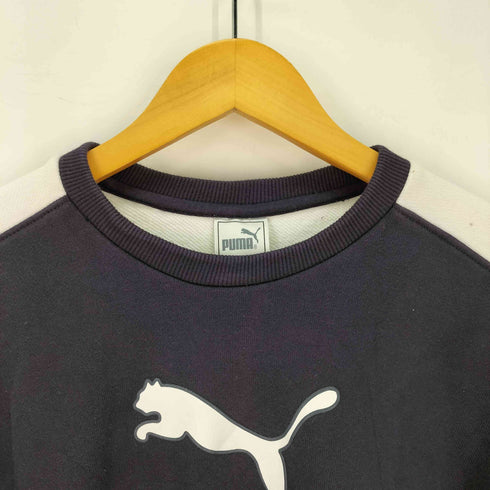 プーマ PUMA ロゴ刺繍 クルーネックスウェット メンズ JPN:M