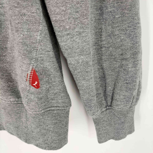 プーマ PUMA ロゴ刺繍 クルーネックスウェット メンズ JPN:M