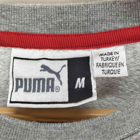 プーマ PUMA ロゴ刺繍 クルーネックスウェット メンズ JPN:M