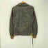ディーゼル DIESEL 00S OLD 染め 加工 チンスト付き 2Way ダスティ ナイロン フライト ボンバー ジャケット Y2K メンズ import:S