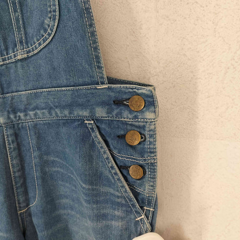リー Lee デニムオーバーオール レディース M