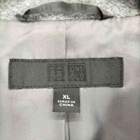 ユニクロ UNIQLO CASHMERE&WOOL カシミヤ混 チェスターコート レディース JPN:XL