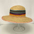 ポールスミス Paul Smith MADE IN ITALY ストライプラフィアハット レディース M