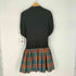 ヴィヴィアンウエストウッドレッドレーベル Vivienne Westwood RED LABEL スクエアネック 変形 ニット ドッキング ワンピース レディース JPN:2