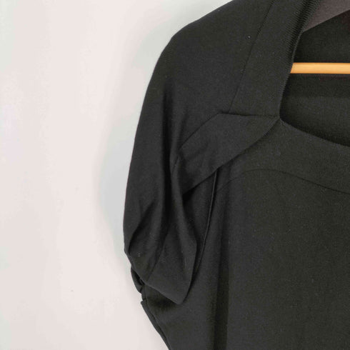 ヴィヴィアンウエストウッドレッドレーベル Vivienne Westwood RED LABEL スクエアネック 変形 ニット ドッキング ワンピース レディース JPN:2