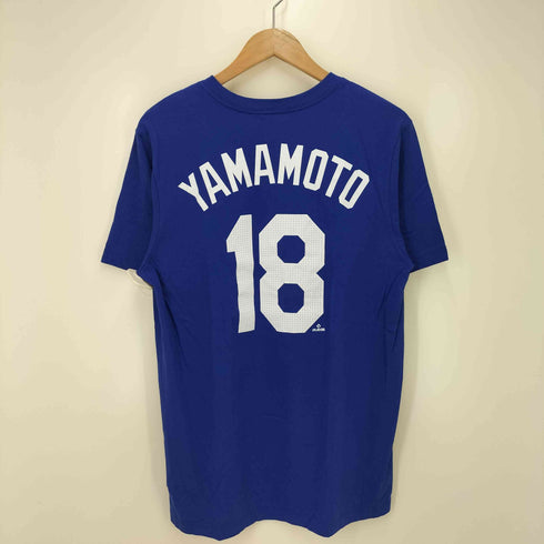 ナイキ NIKE ベースボールチーム ロゴ プリント ナンバリング S/S クルーネック Tシャツ メンズ import:M
